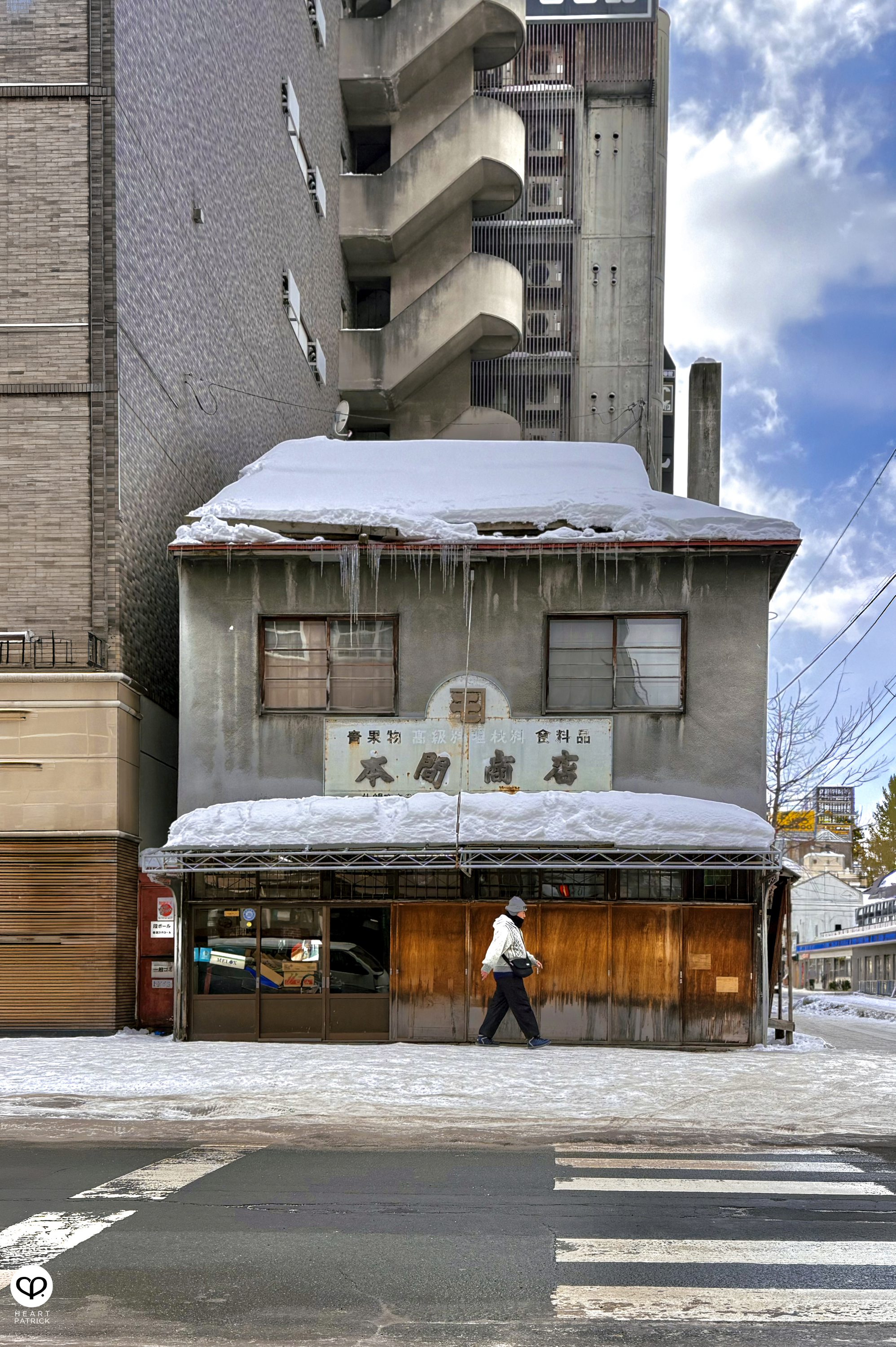 heartpatrick travel street photography sapporo japan winter