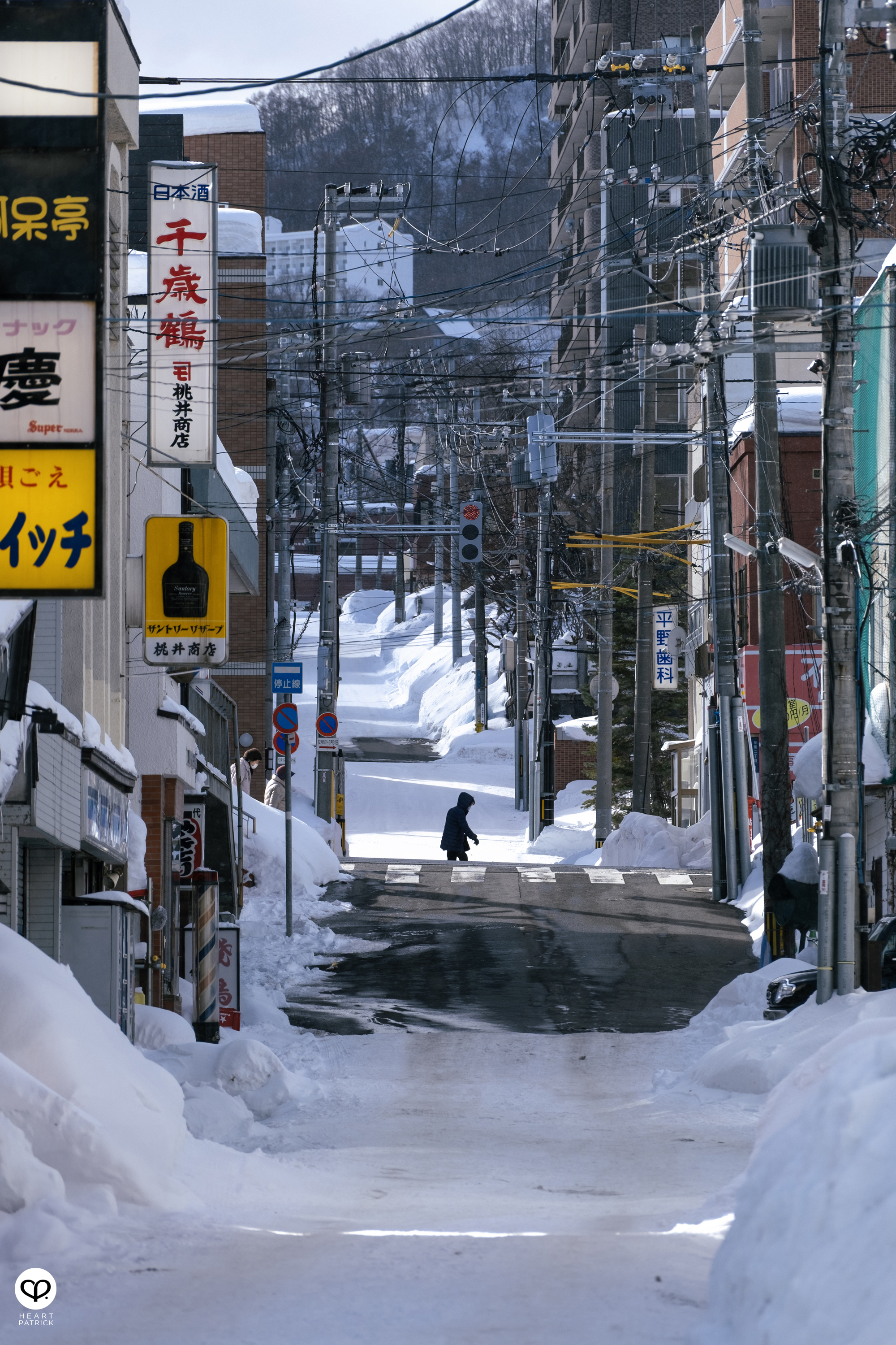 heartpatrick travel street photography sapporo japan winter