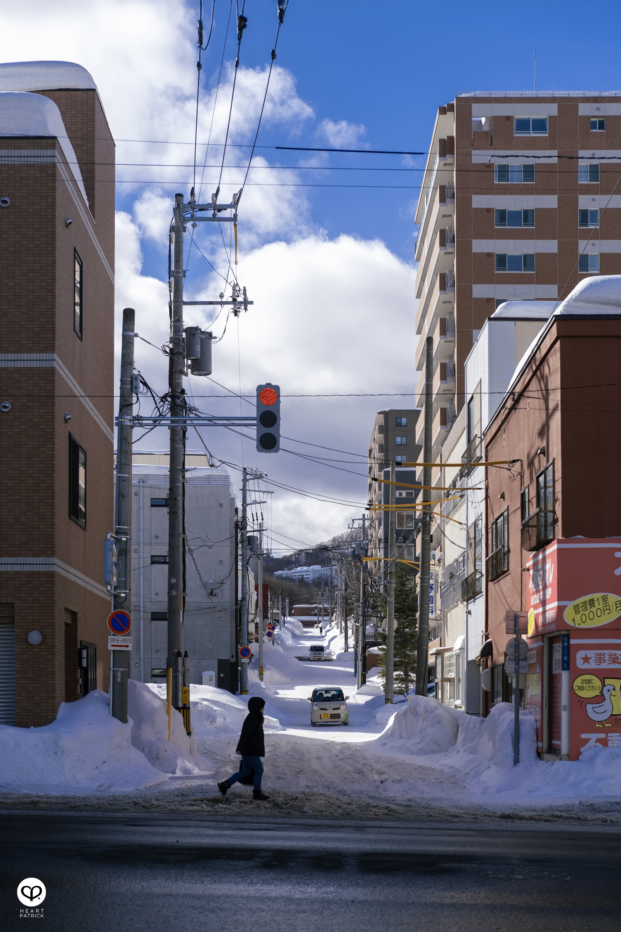 heartpatrick travel street photography sapporo japan winter