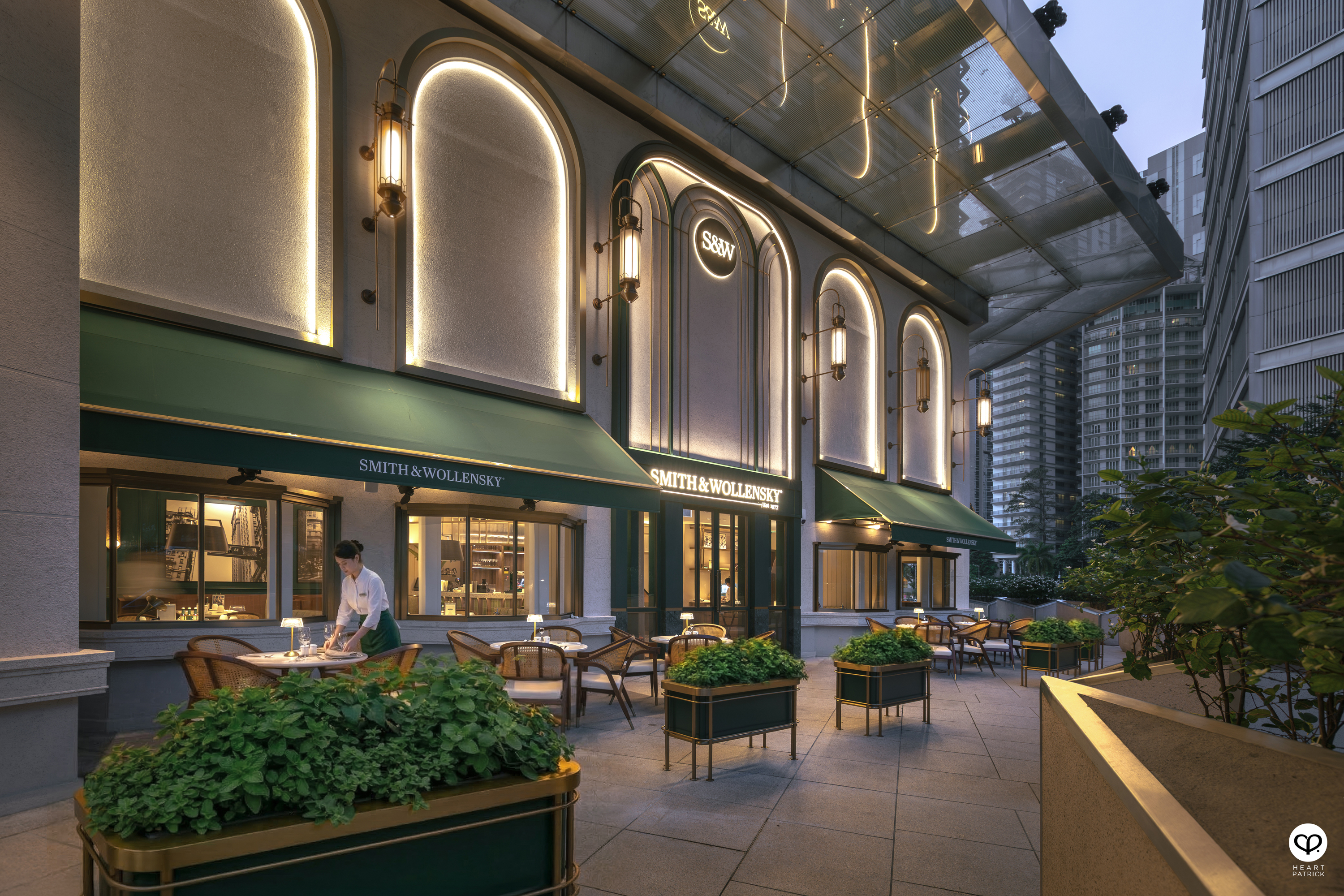 heartpatrick architecture interior restaurant photography smith wollensky kuala lumpur suria klcc garde