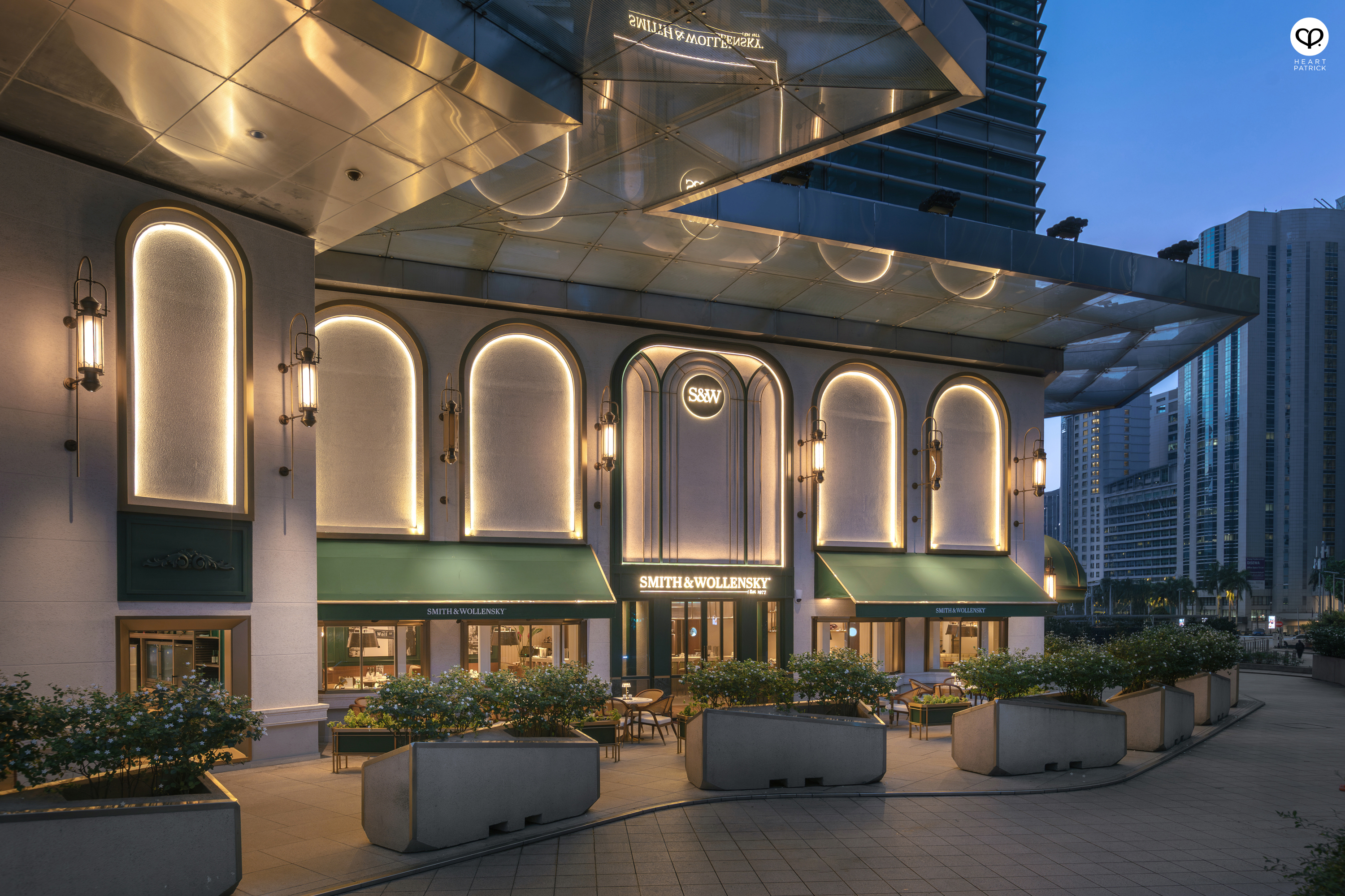 heartpatrick architecture interior restaurant photography smith wollensky kuala lumpur suria klcc garde