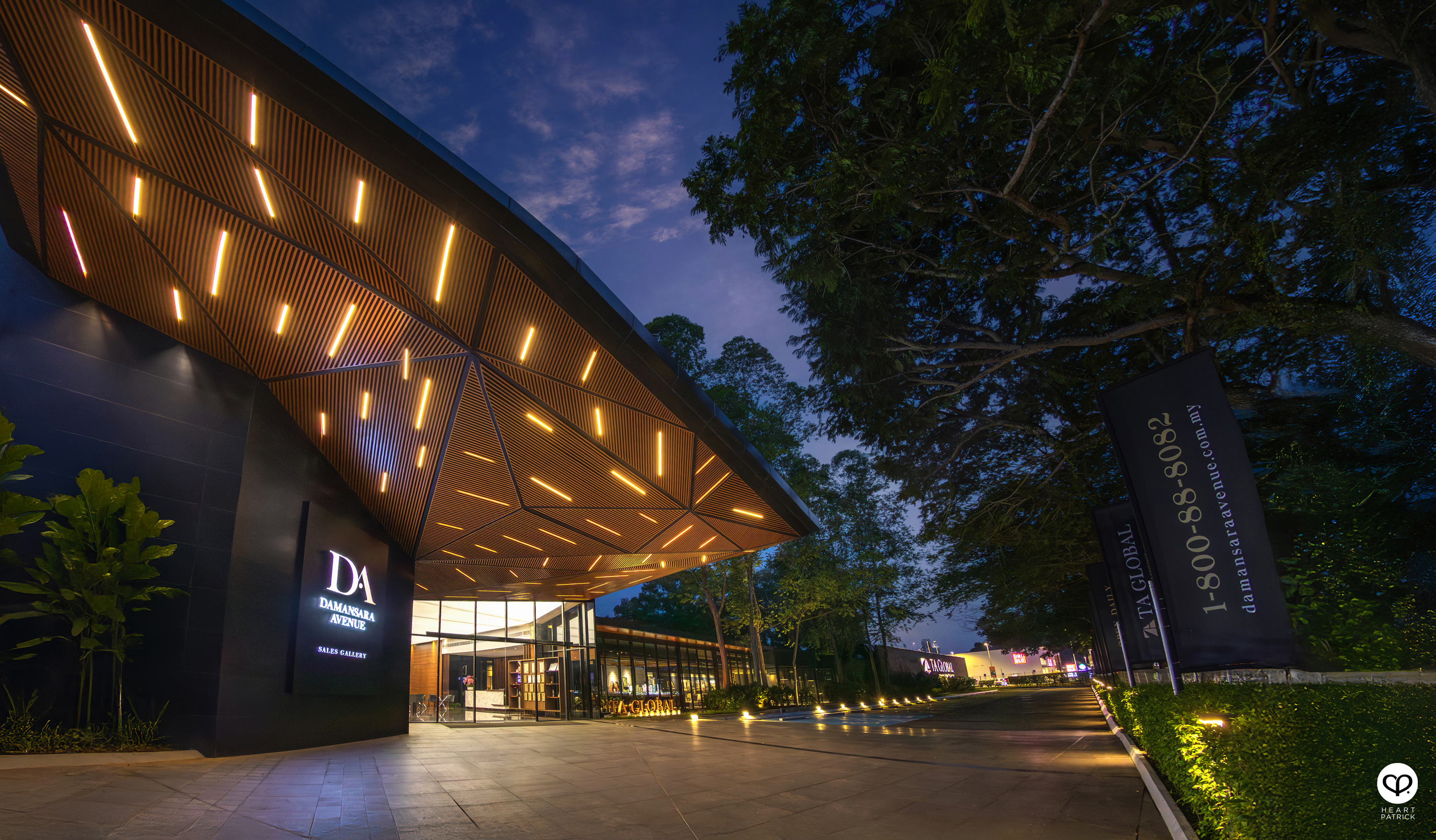heartpatrick architecture developer property photography damansara avenue sales gallery ta global