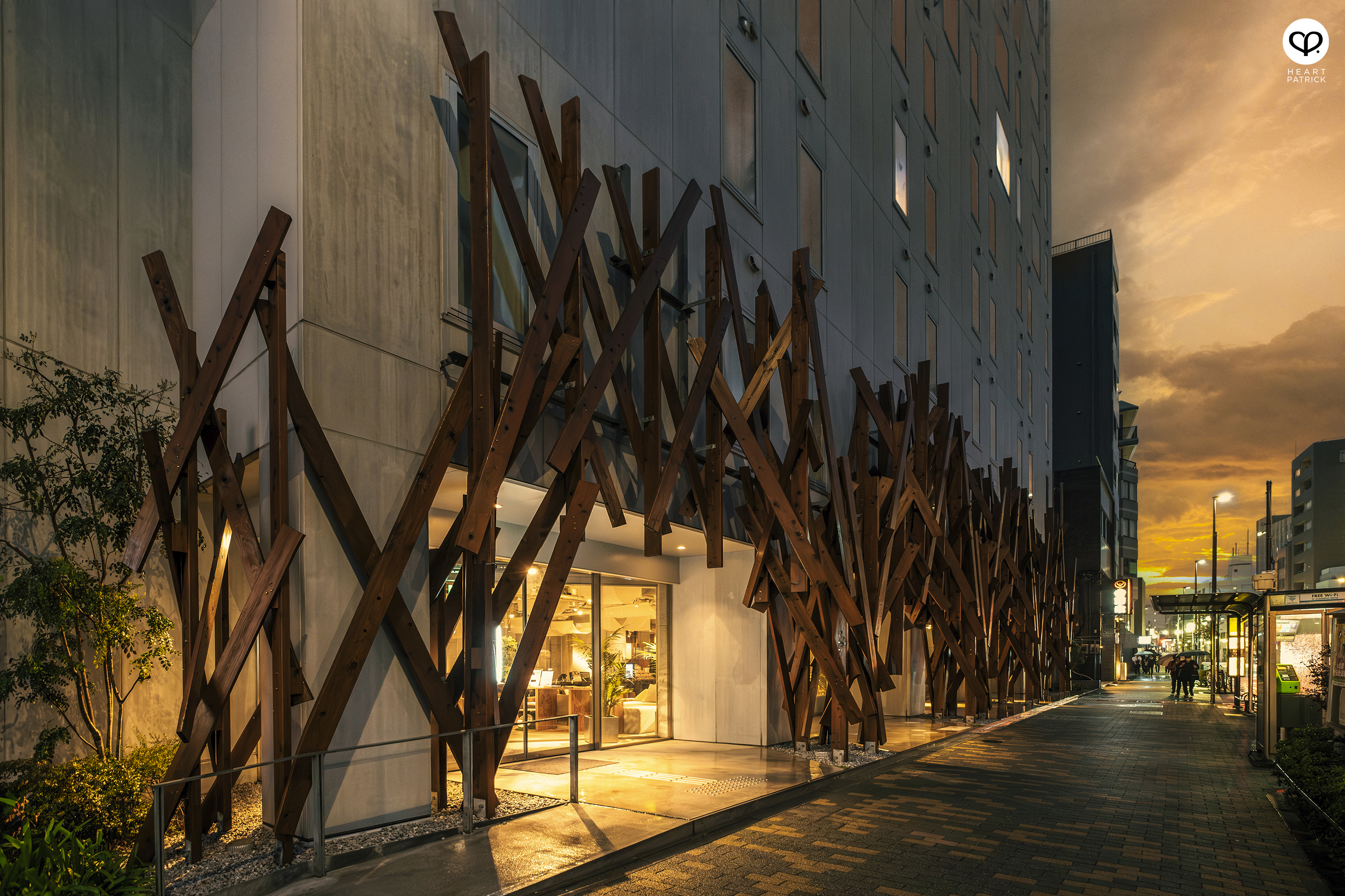 heartpatrick travel architecture interior photography one at tokyo hotel kengo kuma architect