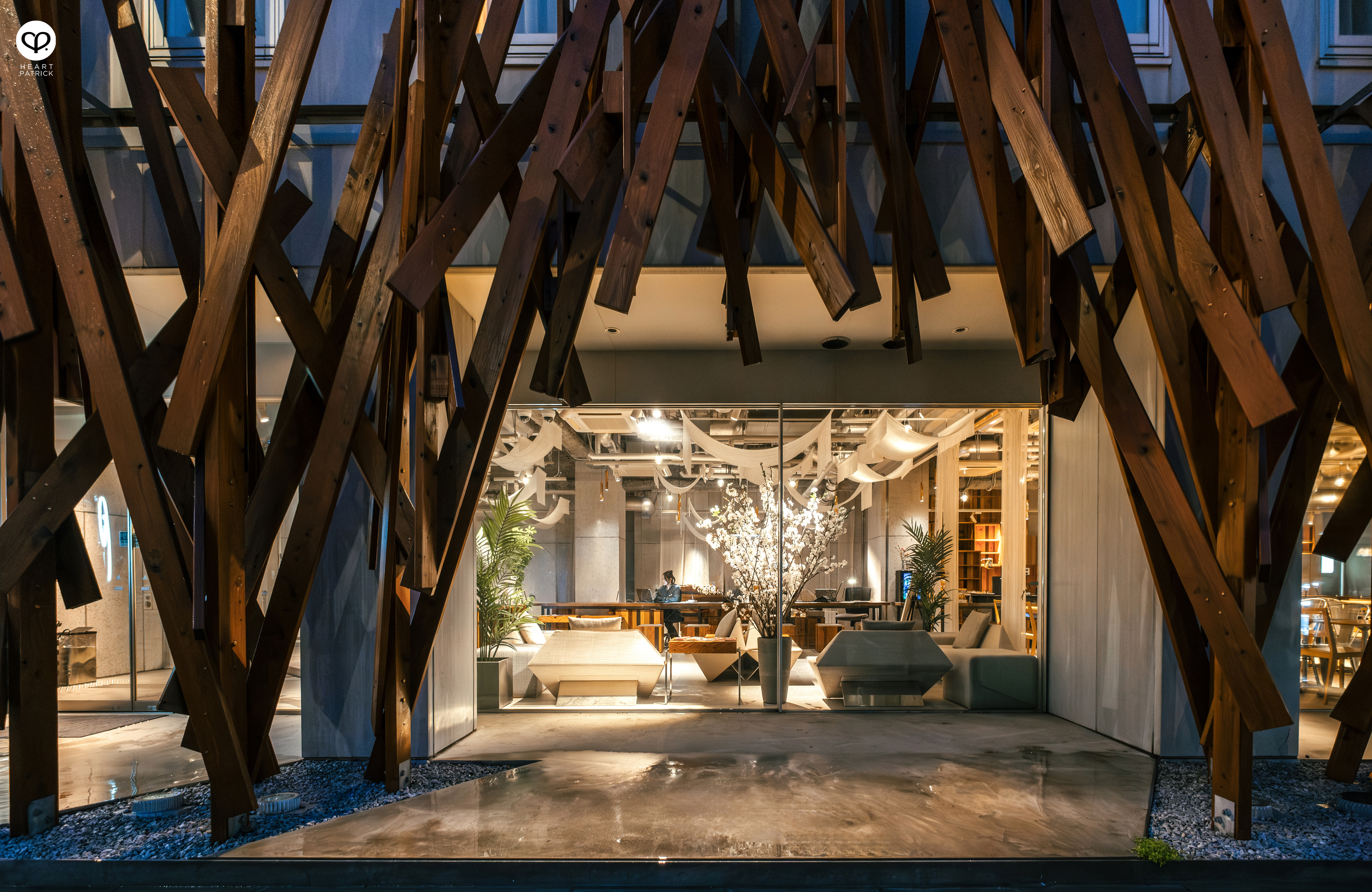 heartpatrick travel architecture interior photography one at tokyo hotel kengo kuma architect