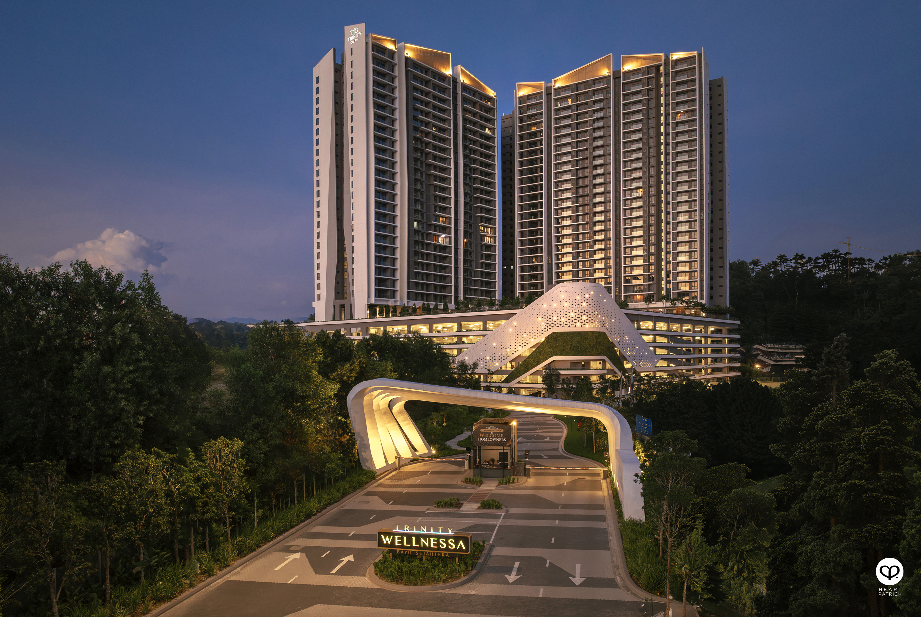 heartpatrick architecture interior photography trinity wellnessa ampang clo architect