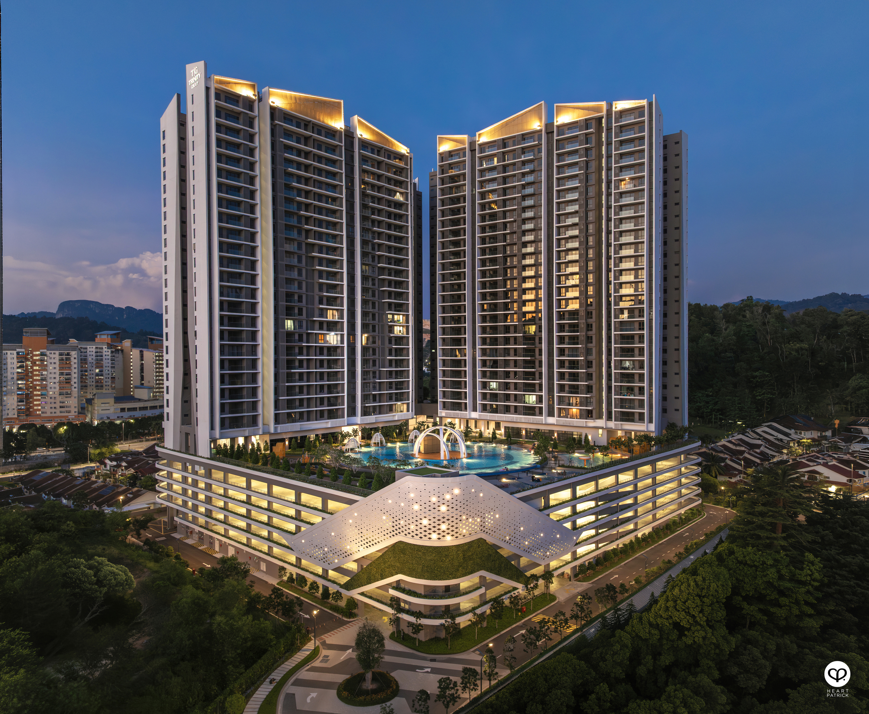 heartpatrick architecture interior photography trinity wellnessa ampang clo architect