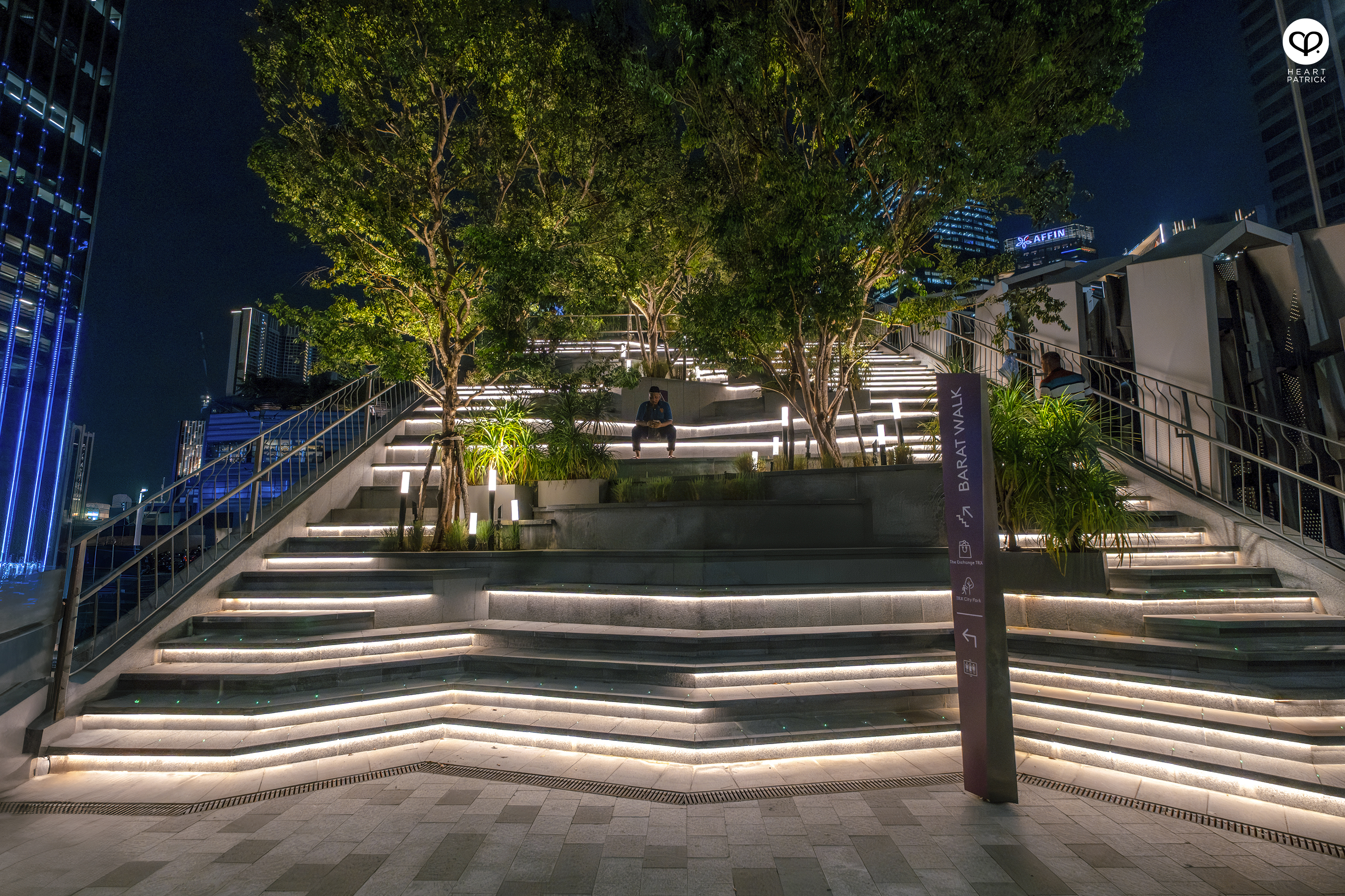 heartpatrick street aerial architecture photography barat walk tun razak exchange kuala lumpur