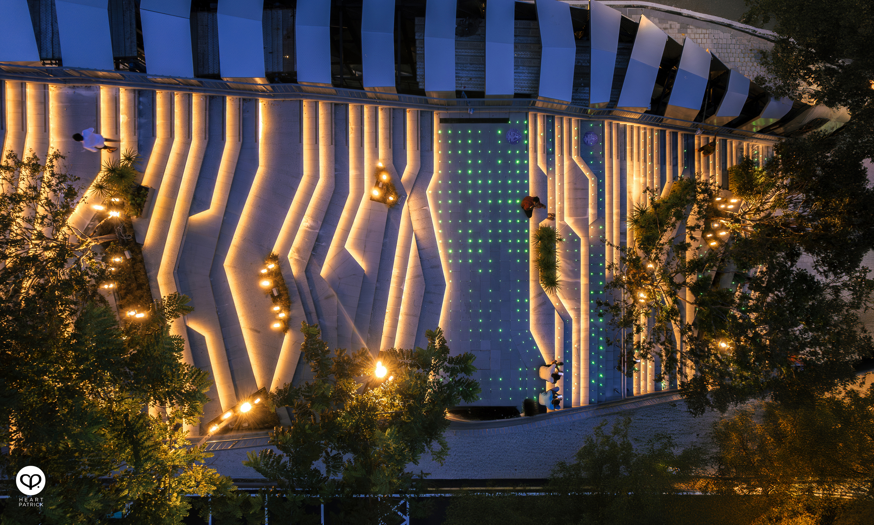 heartpatrick street aerial architecture photography barat walk tun razak exchange kuala lumpur