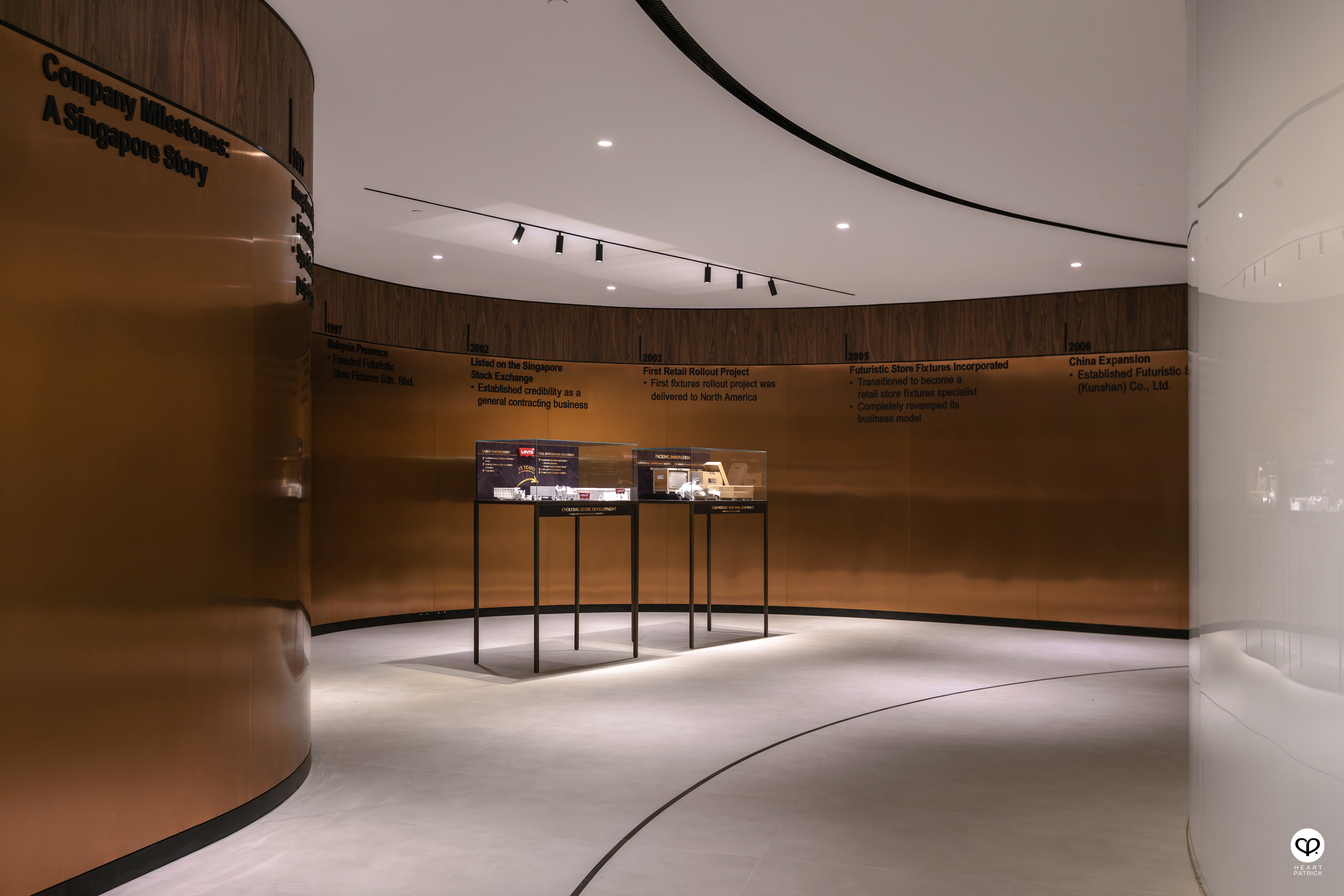 heartpatrick architecture interior property photography futuristic store fixtures office kapar volx